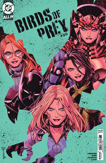 BIRDS OF PREY #20 CVR B SERG ACUNA CARD STOCK VAR