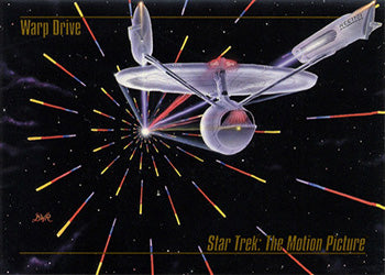 1993 Star Trek Master Series Part One #32 Warp Drive