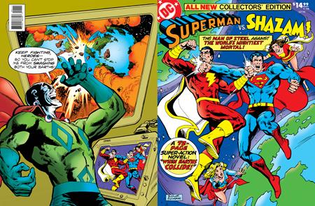 ALL NEW COLLECTORS EDITION #58 SUPERMAN VS SHAZAM FACSIMILE EDITION CVR A RICH BUCKLER & DICK GIORDANO