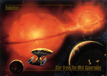 1993 Star Trek Master Series Part One #39 Evolution