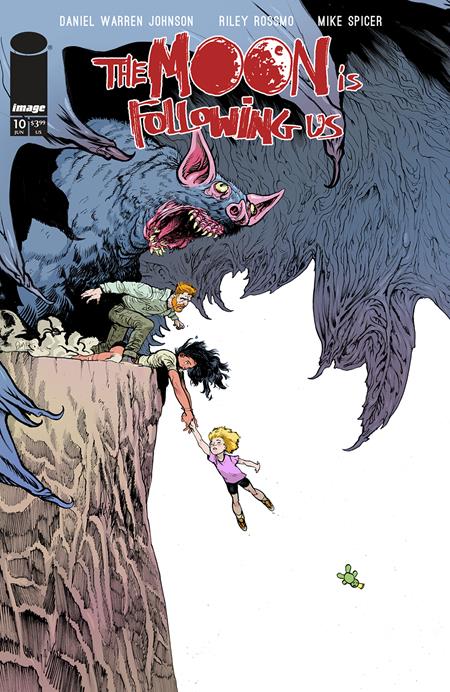 THE MOON IS FOLLOWING US #10 (OF 10) CVR B DANIEL WARREN JOHNSON & RILEY ROSSMO VAR