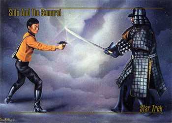 1993 Star Trek Master Series Part One #63 Sulu and the Samurai