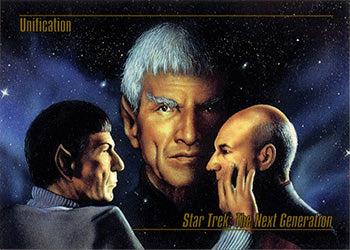 1993 Star Trek Master Series Part One #65 Unification