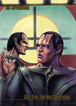 1993 Star Trek Master Series Part One #72 The Cardassians