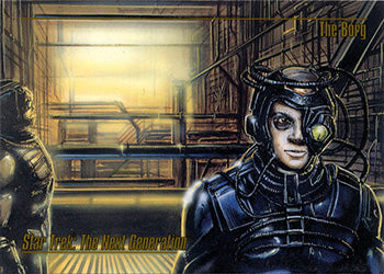 1993 Star Trek Master Series Part One #75 The Borg