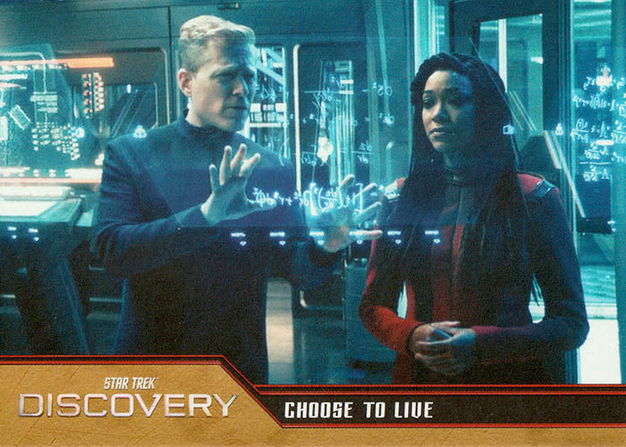 2023 Star Trek Discovery Season 4 Base Card #14 Choose to Live