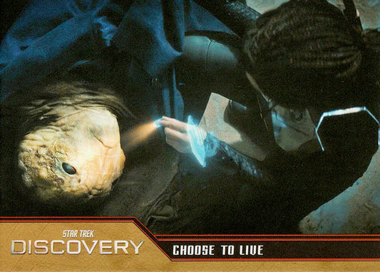 2023 Star Trek Discovery Season 4 Base Card #15 Choose to Live