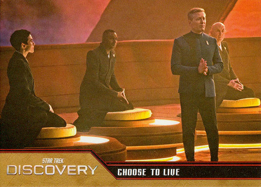 2023 Star Trek Discovery Season 4 Base Card #16 Choose to Live