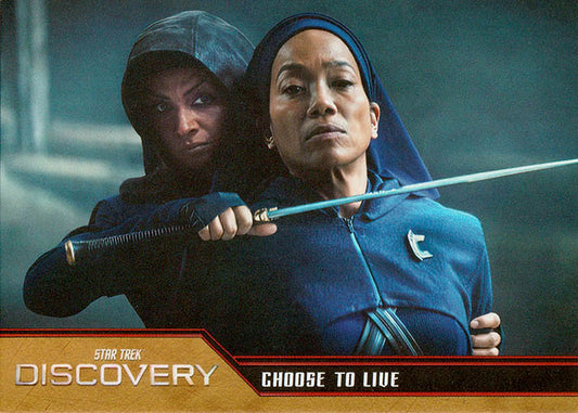 2023 Star Trek Discovery Season 4 Base Card #17 Choose to Live