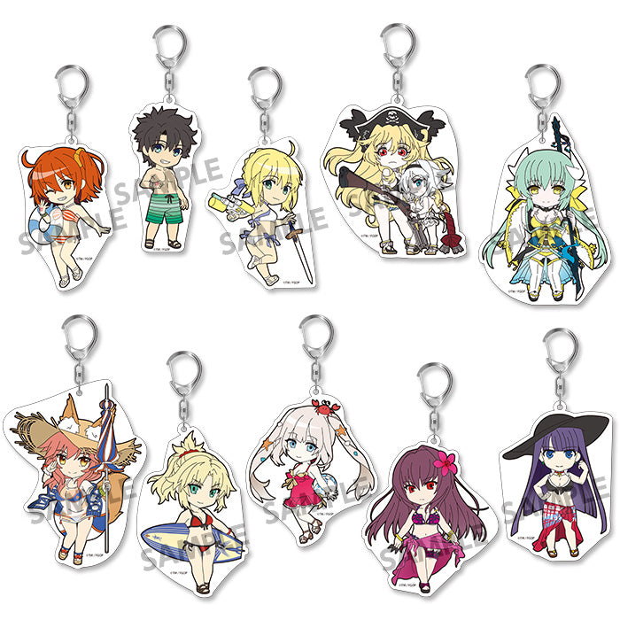 FATE/GRAND ORDER - PIKURIRU! ACRYLIC KEYCHAIN VOL. 7 TRADING BLIND BOX