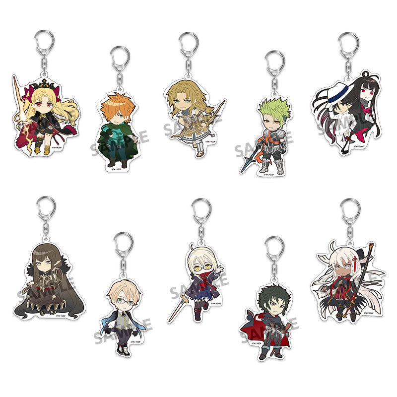 FATE/GRAND ORDER - PIKURIRU! VOL. 9 ACRYLIC KEYCHAIN BLIND BOX TRADING