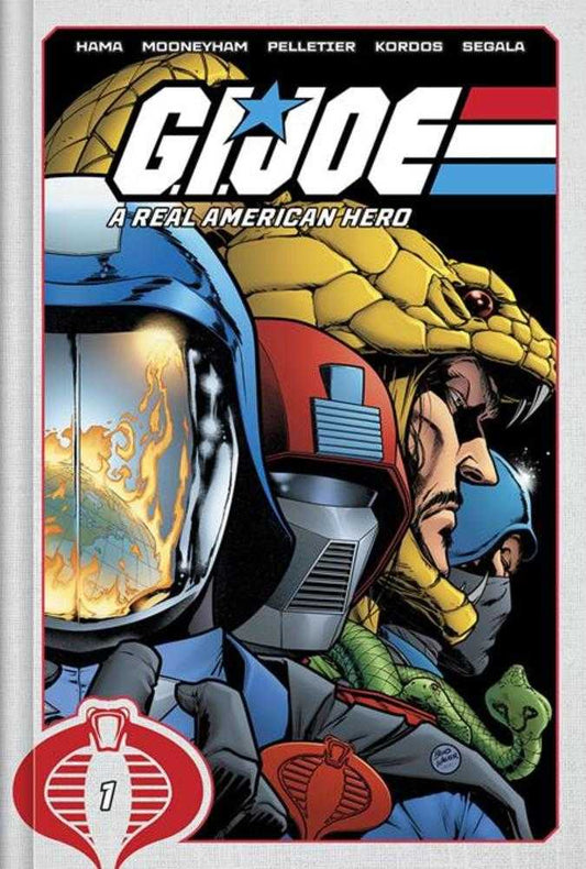 G.I. Joe A Real American Hero Deluxe Hardcover Book 01 Direct Market Exclusive Brad Walker & Laura Martin Variant