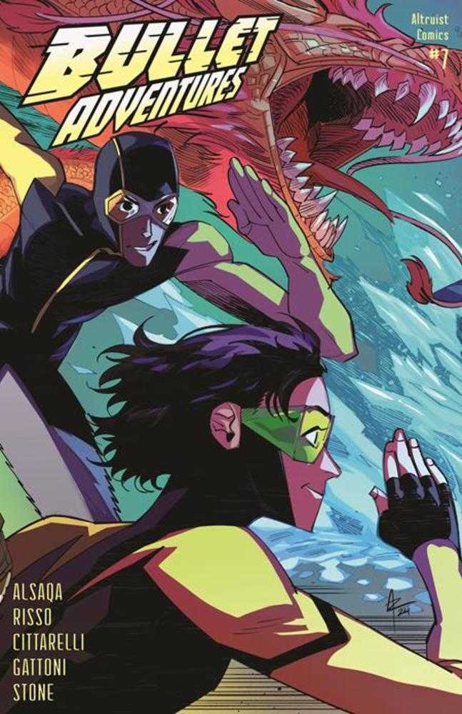Bullet Adventures #7 Cover B Andre Risso Francesca Cittarelli Variant