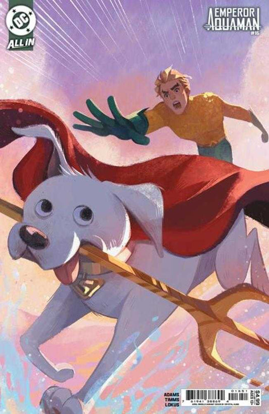 Emperor Aquaman #16 Cover E Crystal Kung April Drools Card Stock Variant