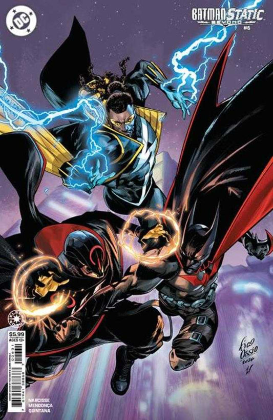 Batman Static Beyond #6 (Of 6) Cover C Fico Ossio Card Stock Variant