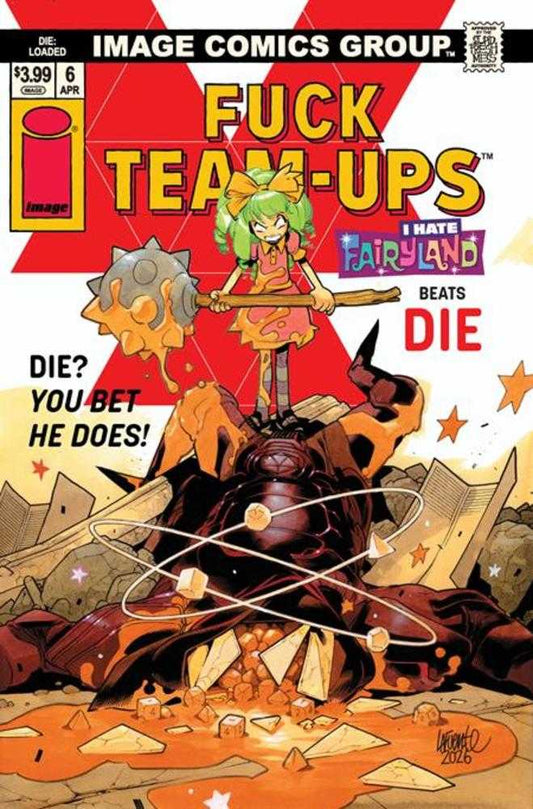 Die Loaded #6 Cover D Davide Lafuente I Hate Fairyland Team Up Nsfw Variant (Mature)