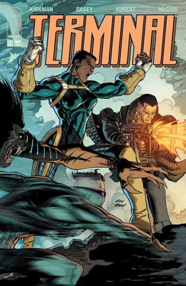 Terminal #1 Cover M Andy Kubert & Dave Mccaig Connecting Wraparound Chromium Variant (Mature)