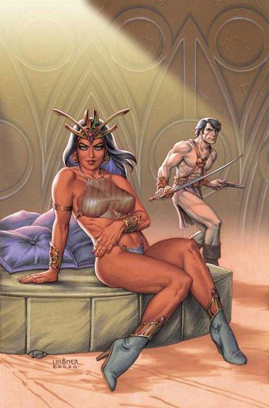 Altered States Warlords #2 Cover E Joseph Michael Linsner Metal Premium Variant