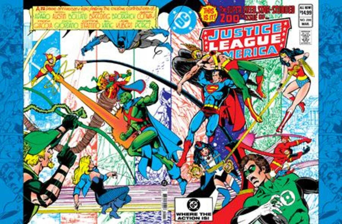 Justice League Of America #200 Facsimile Treasury Edition Cover A George Perez