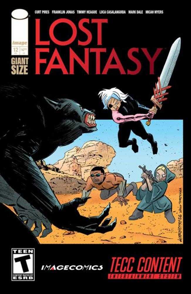 Lost Fantasy #12 Cover B Alex Diotto Variant