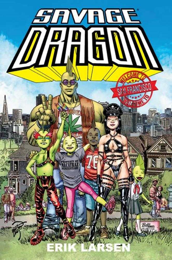 Savage Dragon Welcome To San Francisco TPB (Mature)