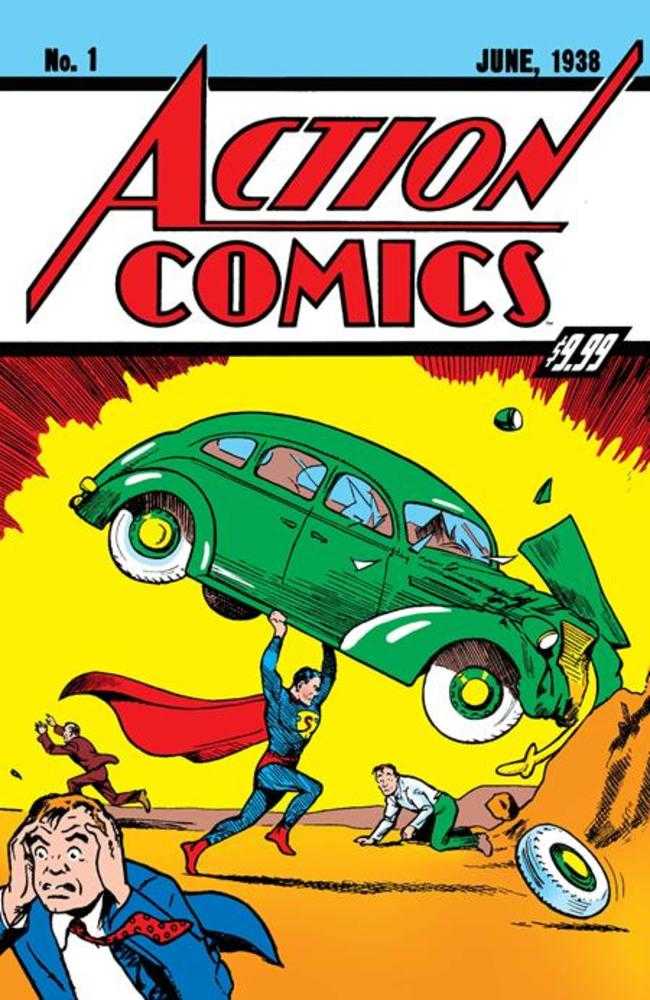 Action Comics #1 Facsimile Edition Cover C Joe Shuster Foil Variant (2026)