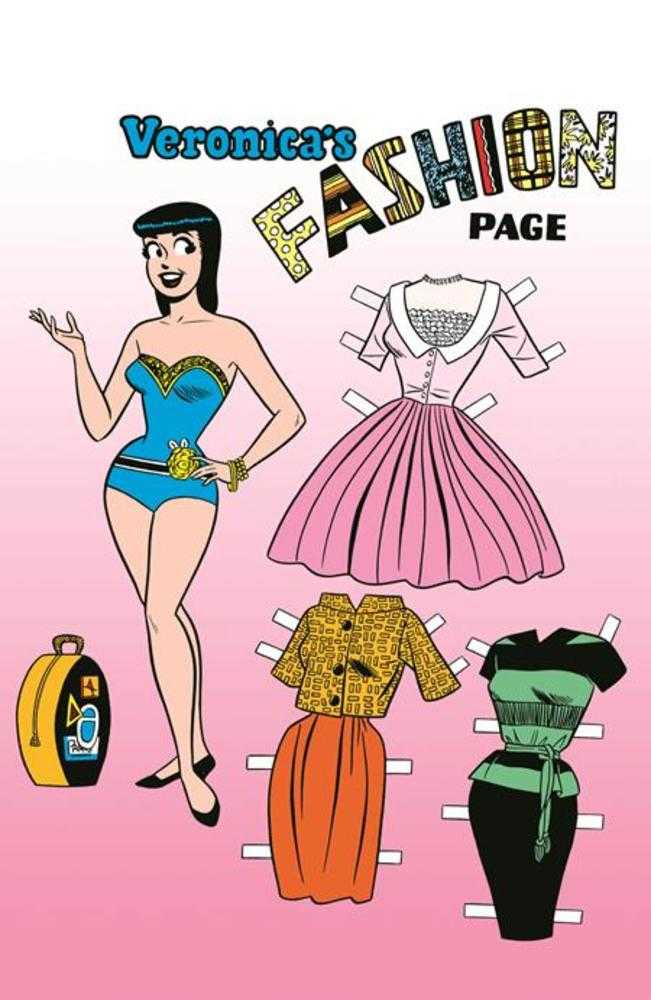Archie Comics 85 Th Anniversary Presents Betty & Veronica Fashion Pages (One Shot) Cover F Dan Decarlo Red Foil Veronica Pin Up Variant