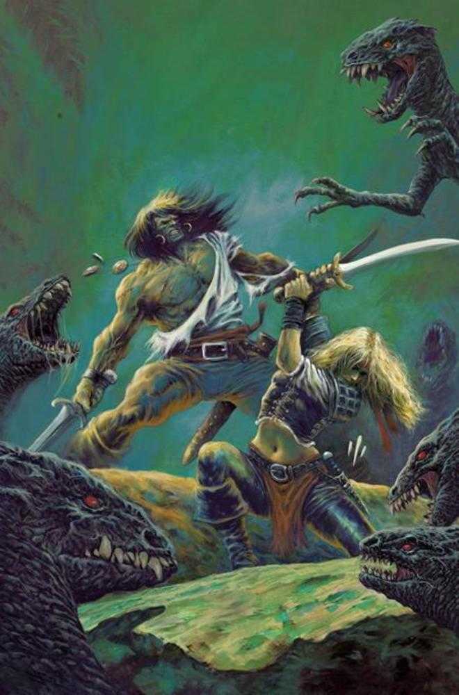 Conan The Barbarian #34 Cover E Juan Alberto Hernandez Virgin Cardstock Variant (Mature)
