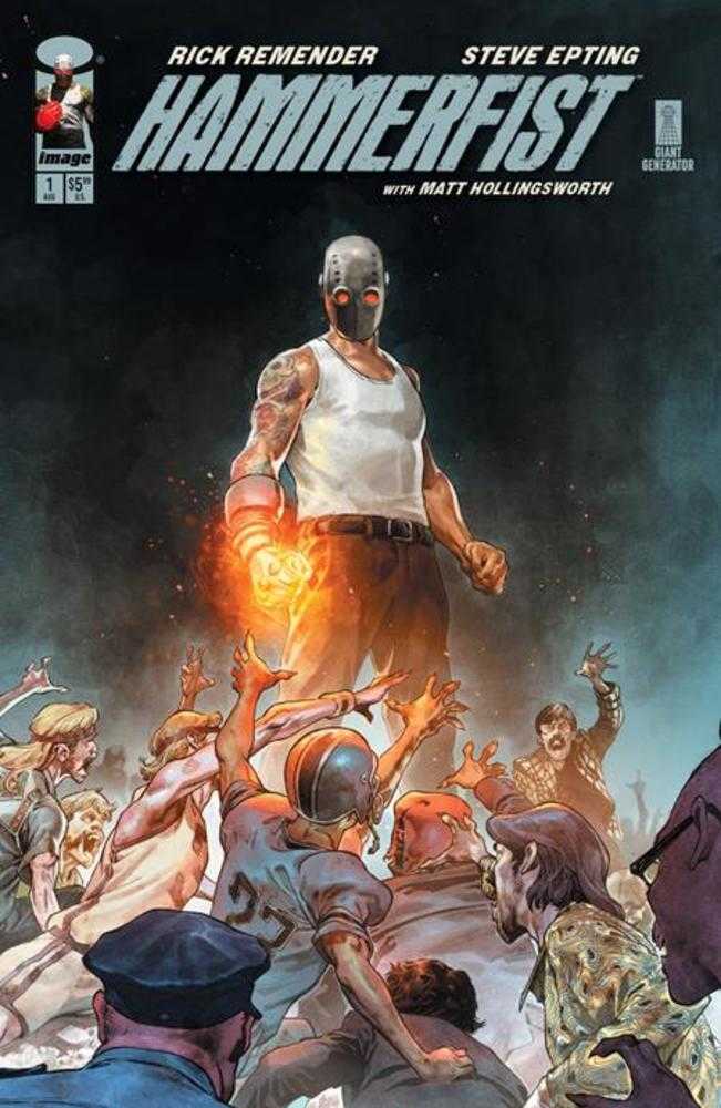 Hammerfist #1 Cover B Jerome Opena Variant (Mature)