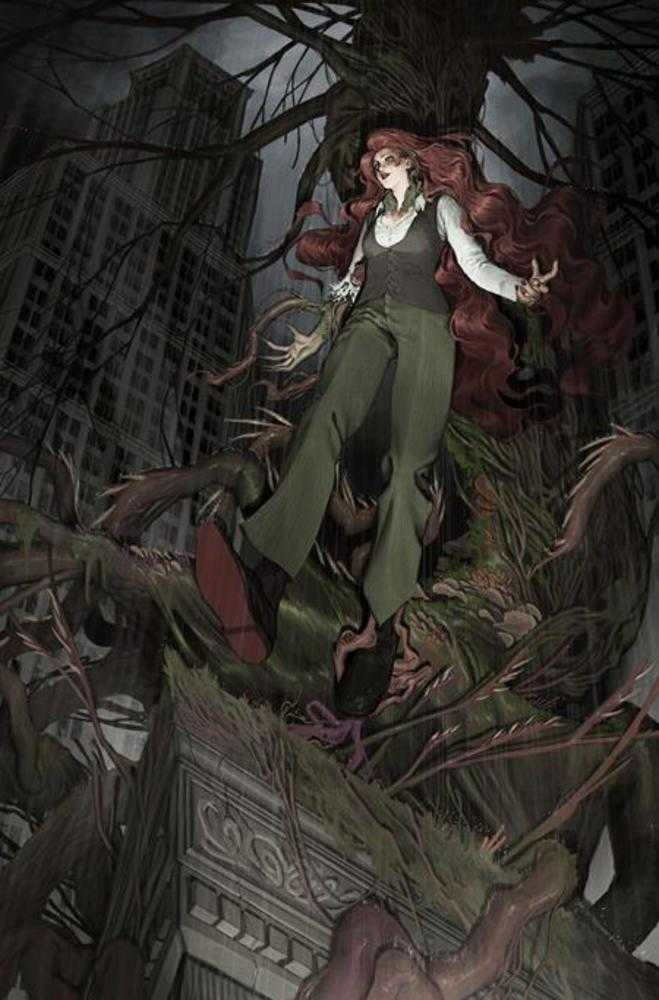 Poison Ivy #47 Cover D Manny Vincent Carbonilla Card Stock Variant (Batman Bad Seeds)
