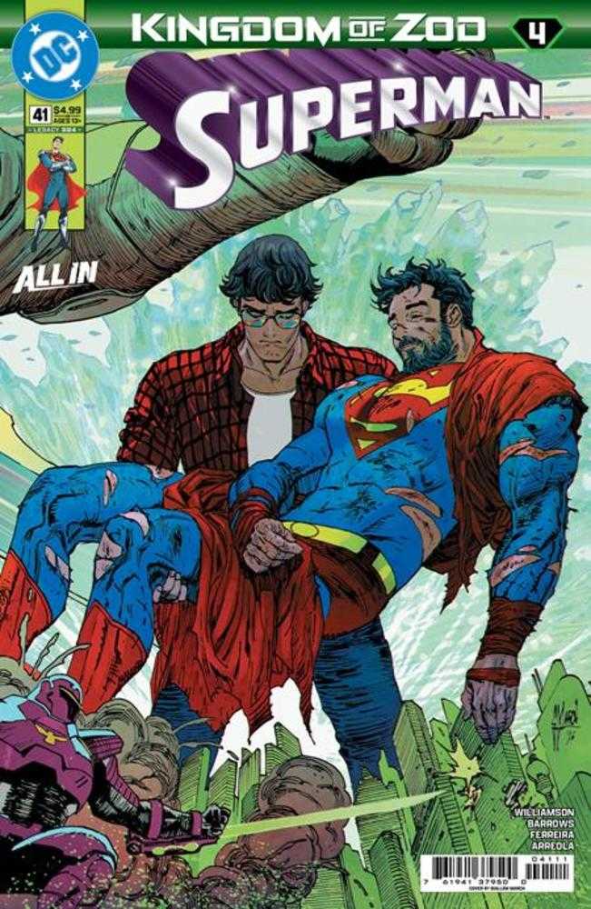Superman #41 Cover A Guillem March Connecting (Kingdom Of Zod)