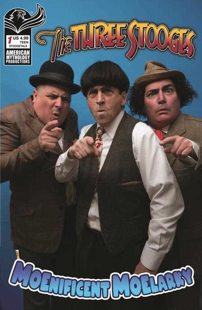 Three Stooges Moenificent Moelarky #1 Cover D Stoogetalk Photo Variant