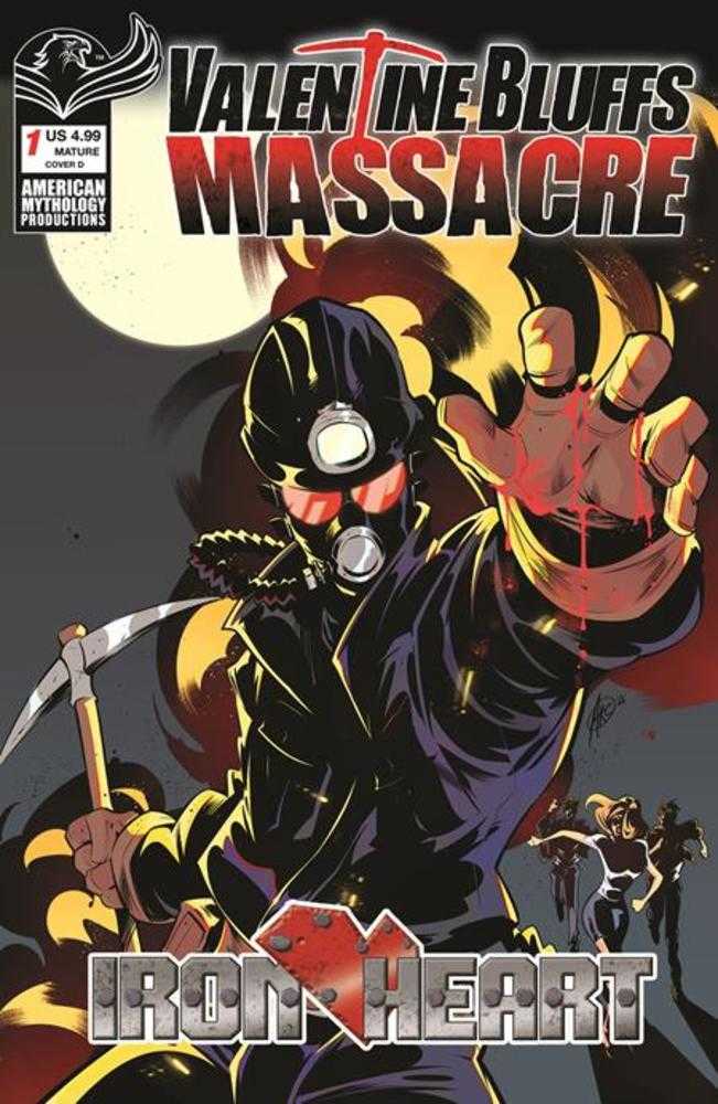 Valentine Bluffs Massacre Iron Heart #1 (Of 2) Cover D Andrea Arcari Variant (Mature)