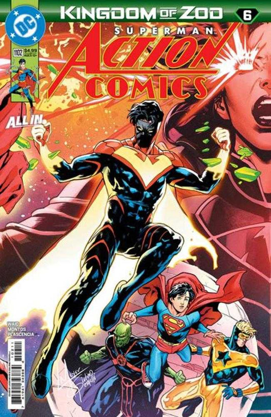 Action Comics #1102 Cover A Lucas Meyer Connecting (Kingdom Of Zod)