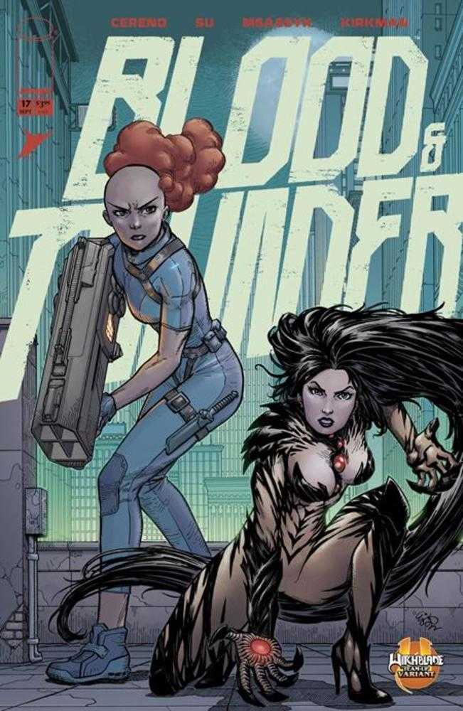 Blood & Thunder #17 Cover E Ej Su & Dee Cunniffe Witchblade Team Up Variant (Mature)