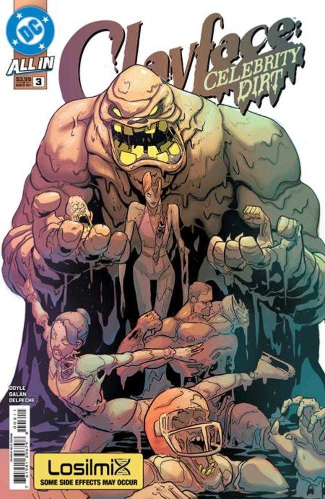 Clayface Celebrity Dirt #3 (Of 6) Cover A Riley Rossmo
