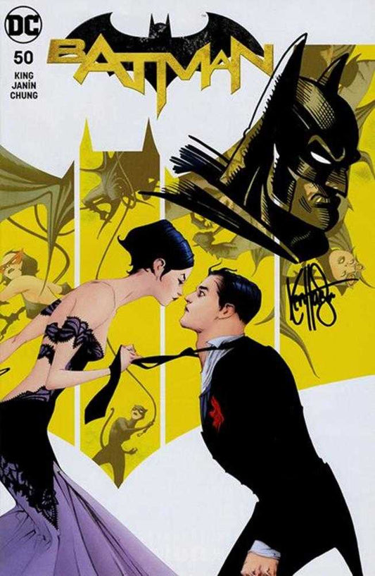 Df Batman #50 Df Exclusive Variant Signed And Remarked By Ken Haeser With A Batman Head Sketch