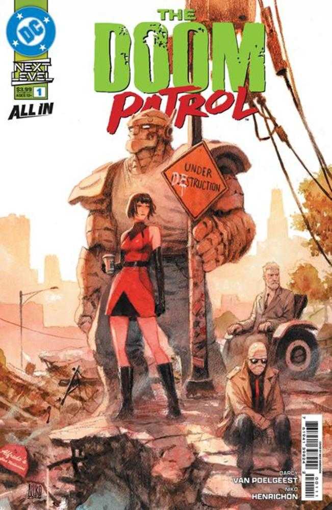 Doom Patrol #1 Cover A Niko Henrichon