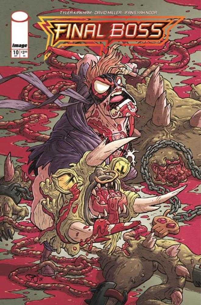 Final Boss #10 Cover C Derek Hunter Variant (Mature)