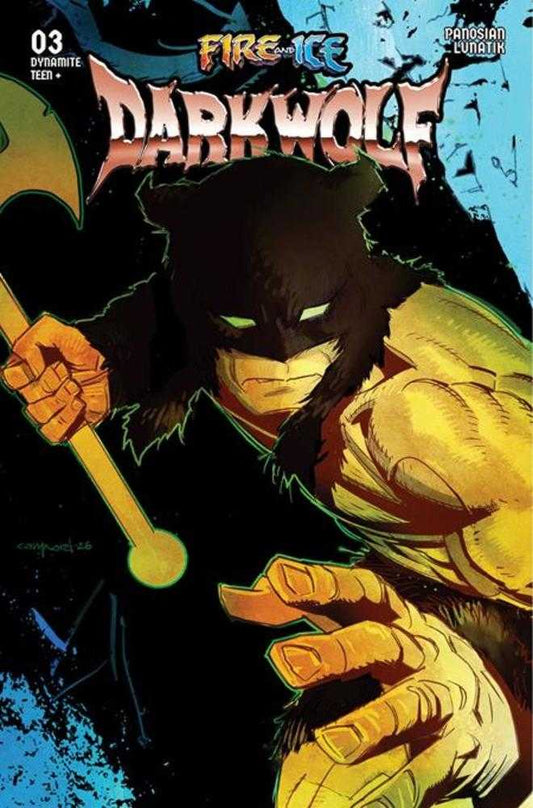 Fire And Ice Darkwolf #3 Cover E Cary Nord Variant