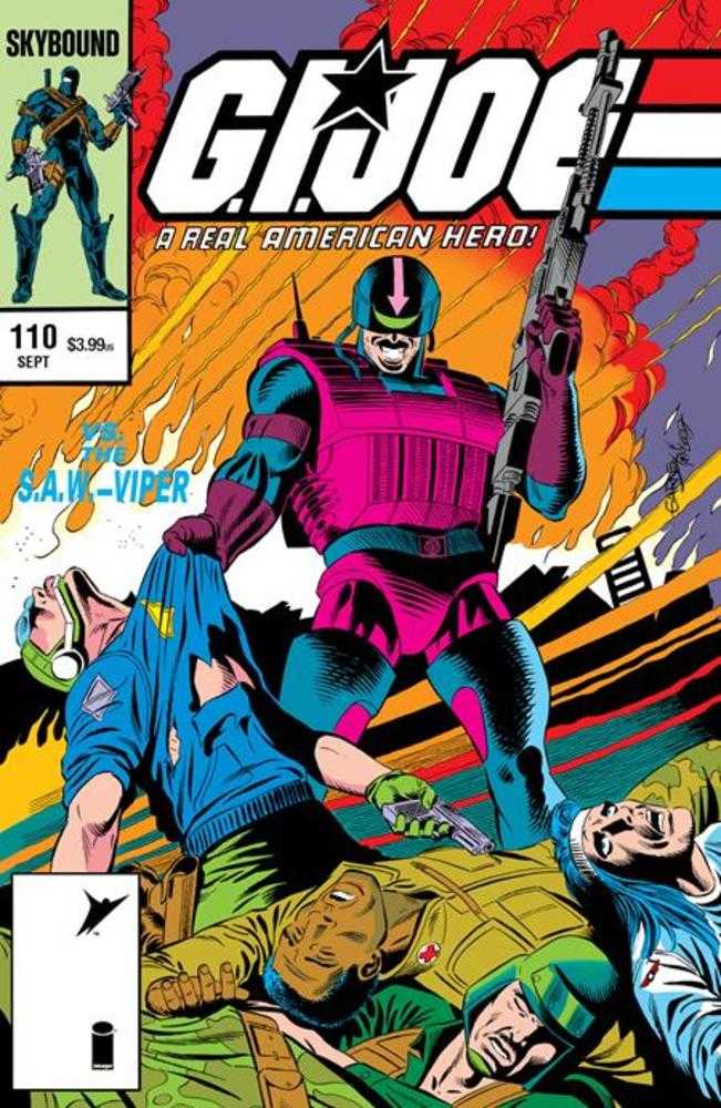 G.I. Joe A Real American Hero #110 Hama Files Edition Cover A Ron Garney & Bob McLeod