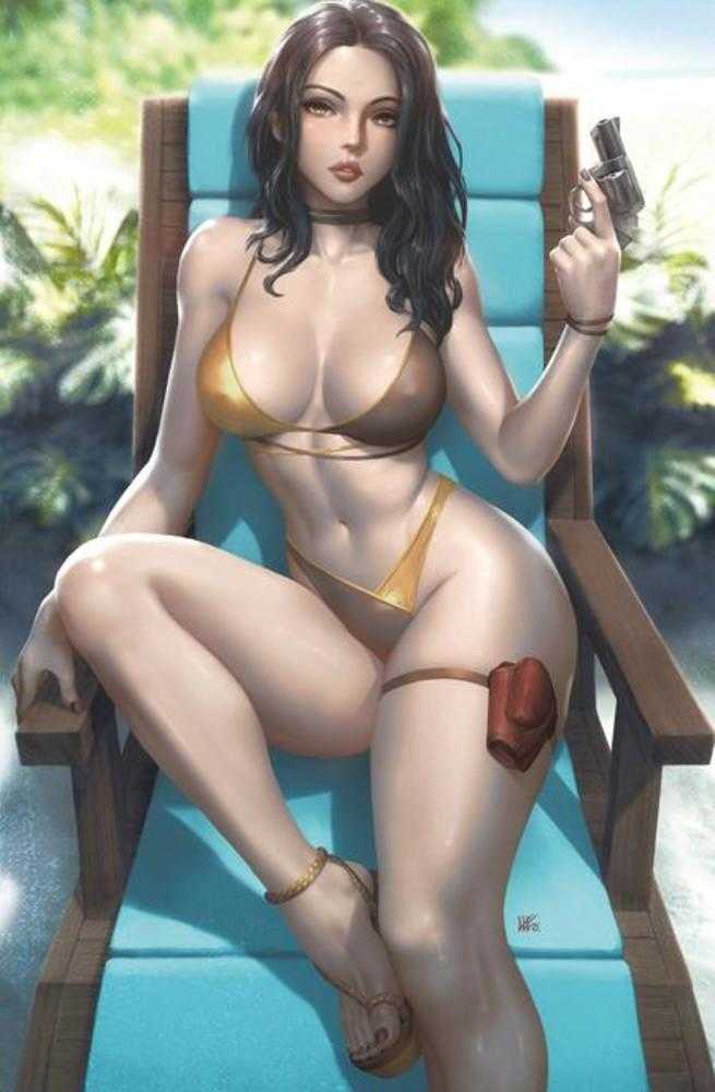Gun Honey Doubles Down #4 (Of 4) Cover H Kendrick Lim Virgin Cardstock Variant (Mature)