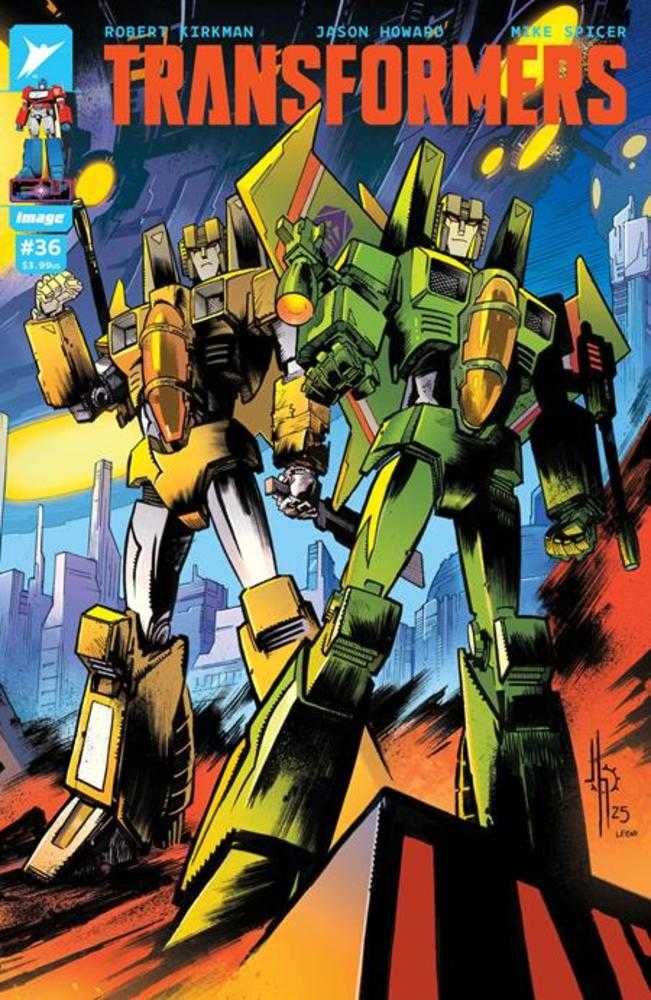 Transformers #36 Cover C Jason Howard & Annalisa Leoni Connecting Cover Variant