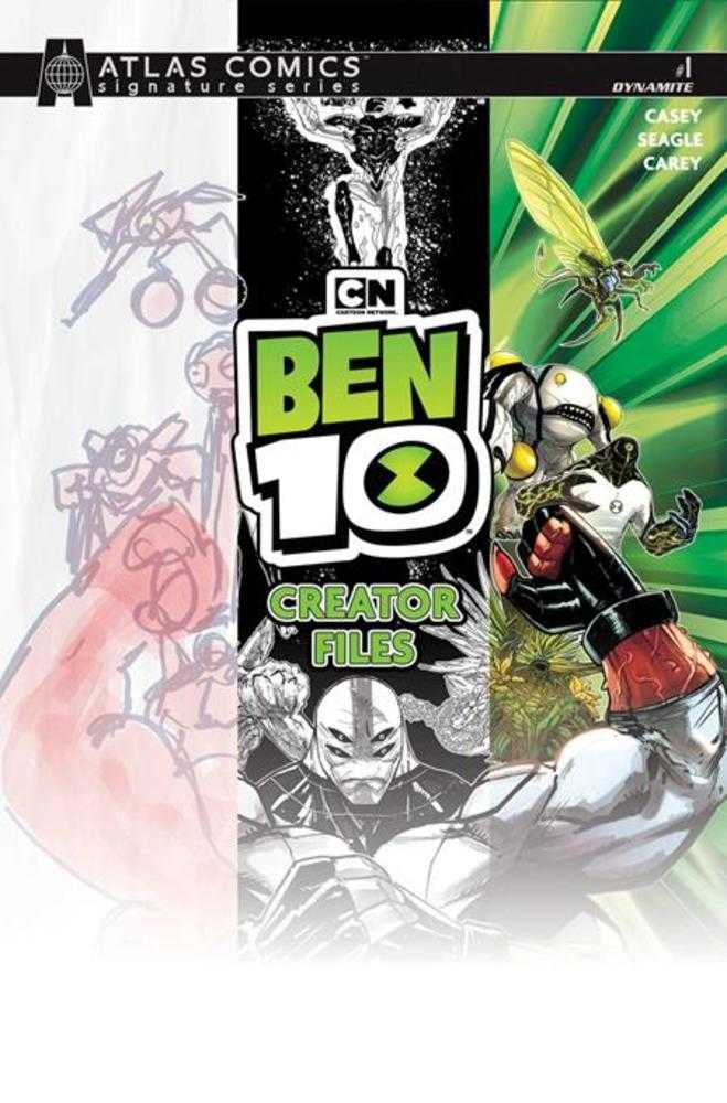 Ben 10 #1 Creator Files (One Shot) Cover C Robert Carey Atlas Edition Signed By Joe Casey Variant
