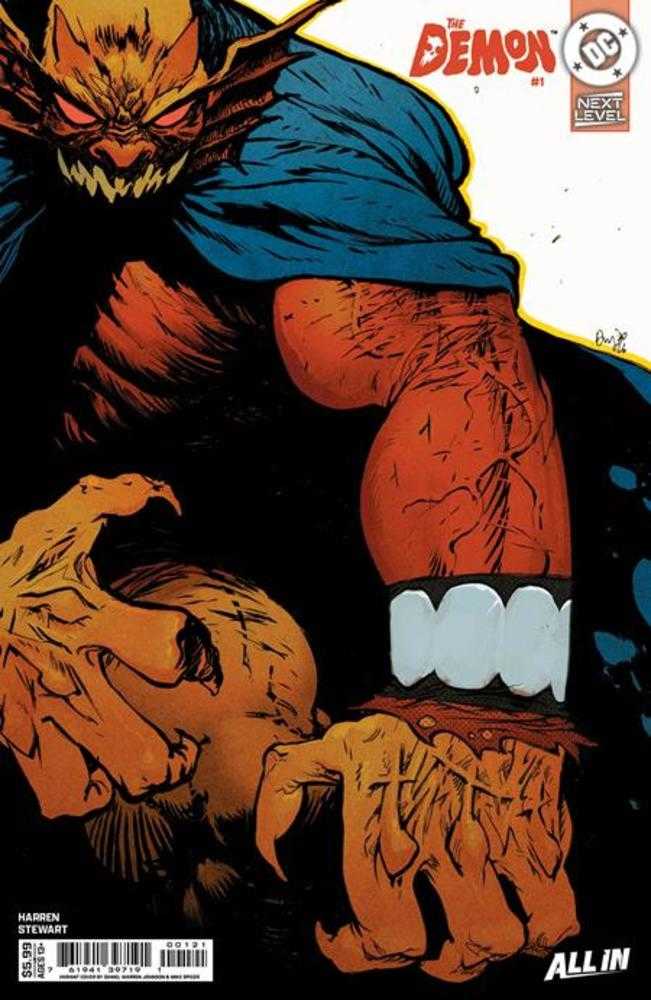 Demon #1 Cover B Daniel Warren Johnson Card Stock Variant