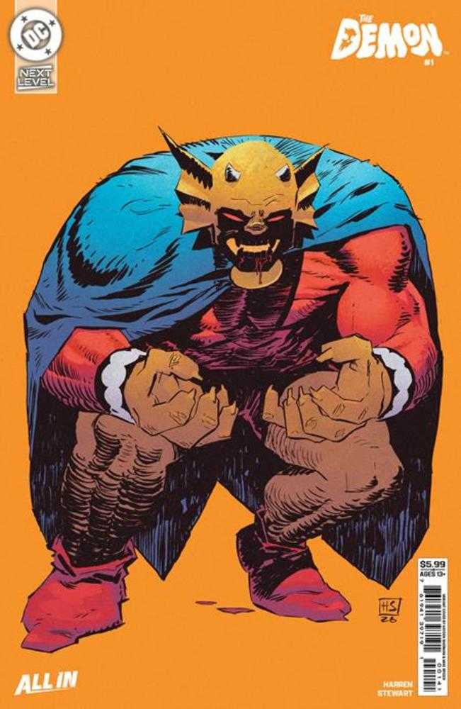 Demon #1 Cover D Hayden Sherman Next Level Card Stock Variant