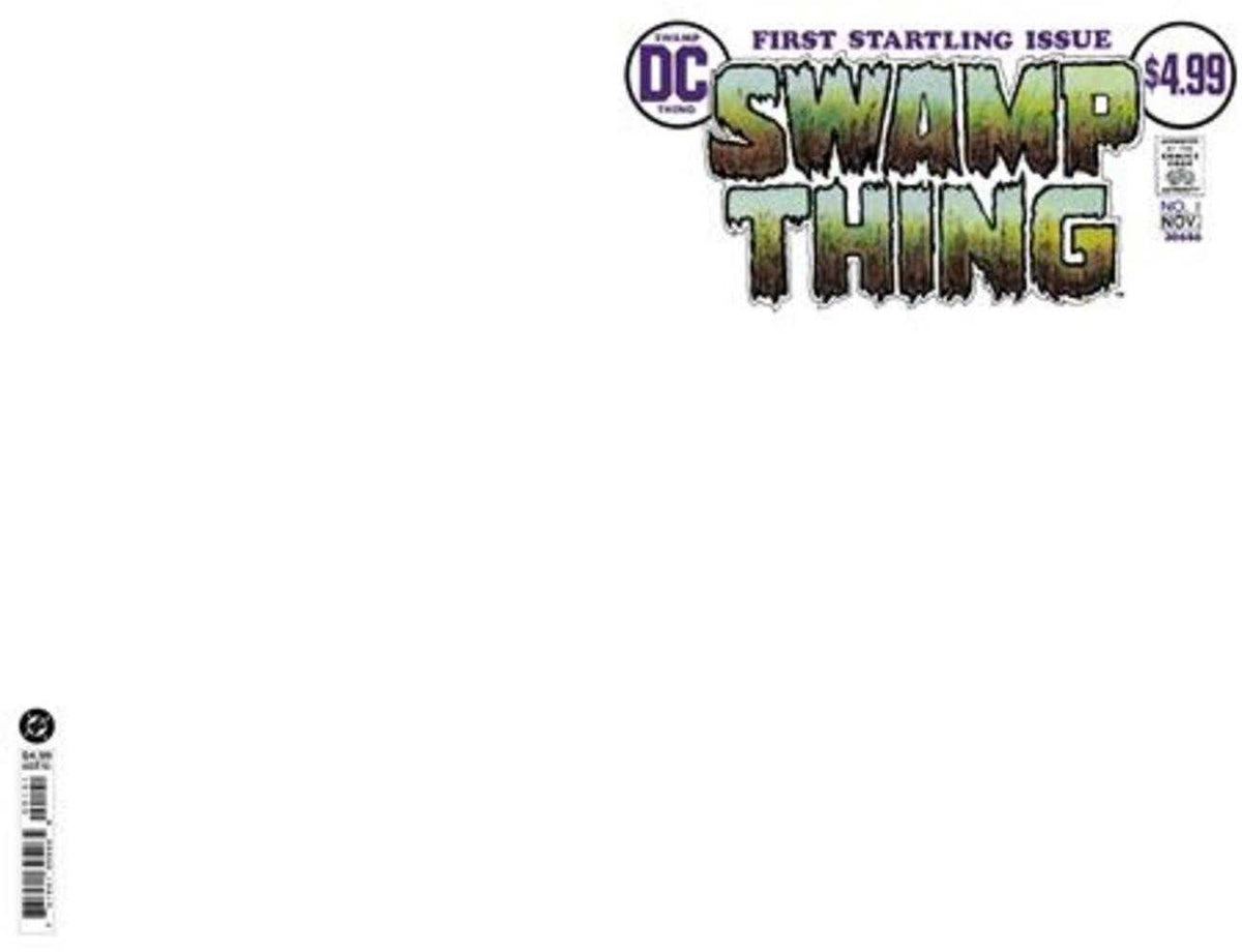 Swamp Thing #1 Facsimile Edition Cover D Blank Card Stock Variant