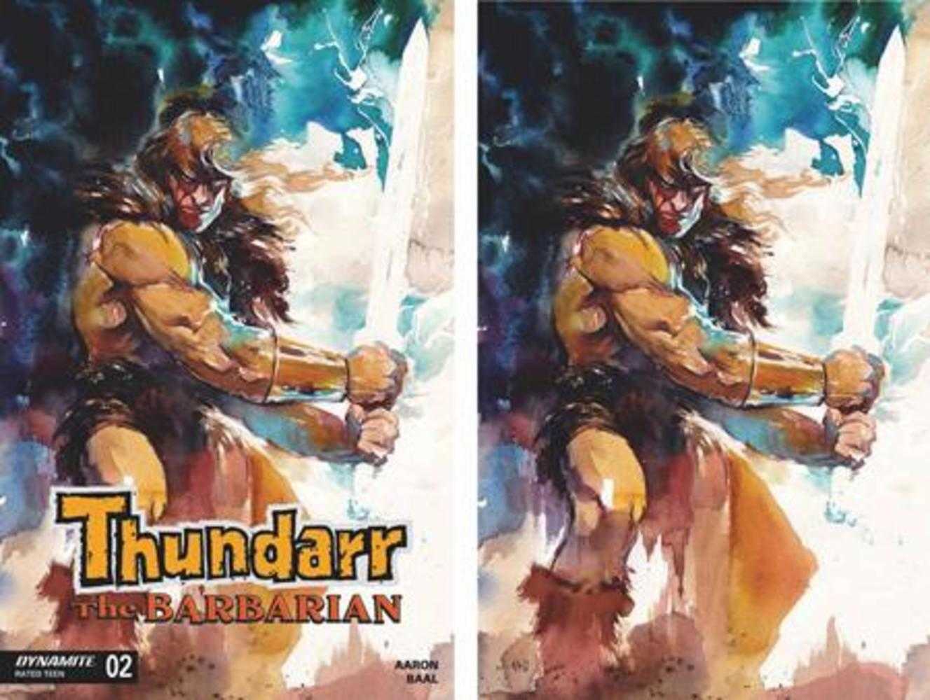 Thundarr The Barbarian #2 Cvrs O & P Ito Trade & Virgin Dynamite Com Exclusive Set (Bundle Of 2) Variant