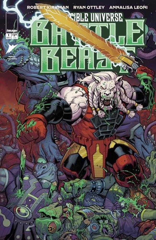 Invincible Universe Battle Beast #1 10 Th Printing Cover E Nick Bradshaw & Jim Charalmpidis Variant