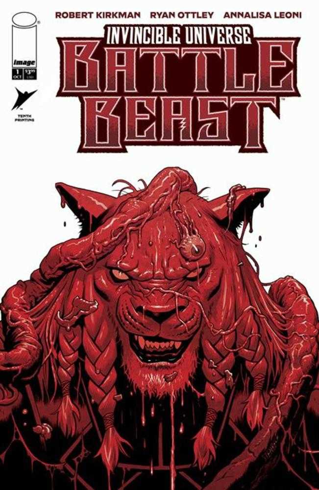 Invincible Universe Battle Beast #1 10 Th Printing Cover I Ben Stenbeck Variant